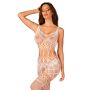 Bodystocking koronka otwarty krok XL/XXL - 2