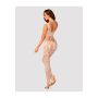 Bodystocking koronka otwarty krok XL/XXL - 5