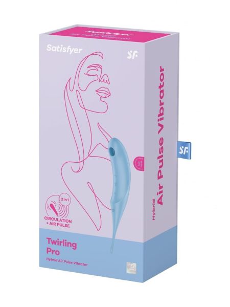 Stymulator powietrzny Satisfyer Twirling Pro Blue - 2