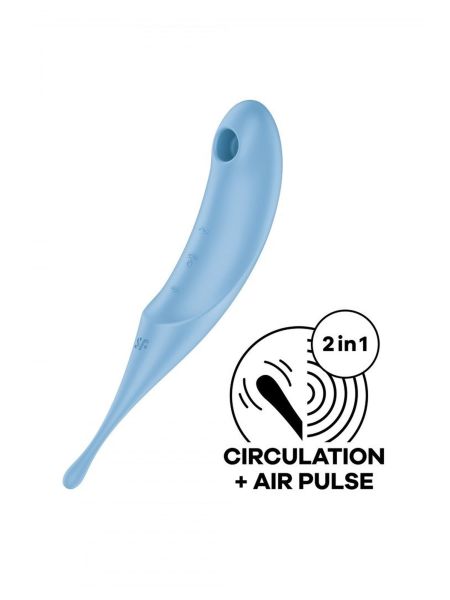 Stymulator powietrzny Satisfyer Twirling Pro Blue - 3