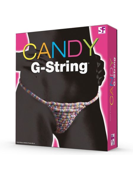 Jadalne stringi damskie z cukierków panieński sex - 2