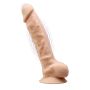 Naturalny wibrator penis realistyczny 20cm 10tryb - 3