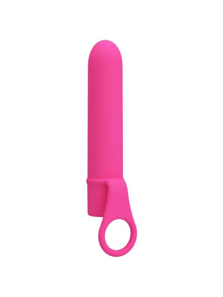 Mały wibrator sex masażer łechtaczki 10trybów 13cm - 3