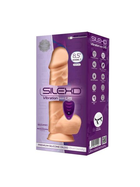 Naturalny wibrator realistyczny penis 10 tryb 21cm - 4