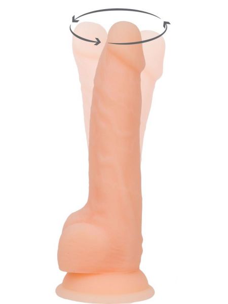 Wibrator penis z rotacją realistyczny 7 tryb 20cm - 2