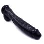 Duże dildo naturalny penis jądra przyssawka 31cm - 4