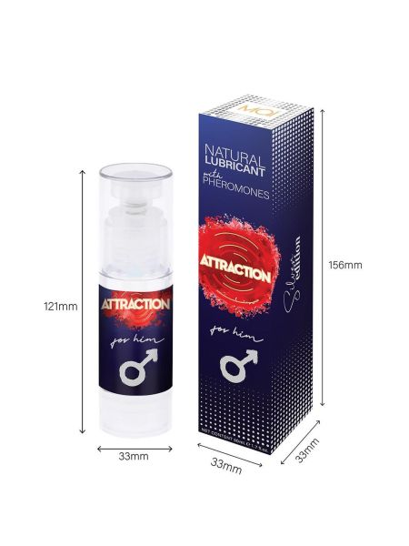 Lubrykat z feromonami męski podniecający sex 50ml - 5