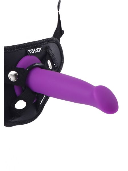 Dildo sztuczny penis członek uprząż strap-on 15cm - 5