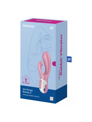 Satisfyer Air Pump Bunny 2 sex wibrator pompowany - image 2