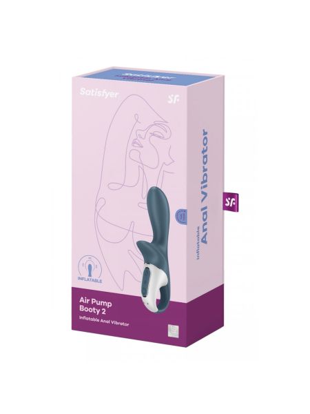 Satisfyer Air Pump wibrator analny nadmuchiwany