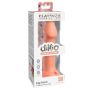 Sztuczny penis dildo do strapon przyssawka 17cm - 3