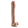 Duże dildo realistyczne sztuczny wielki penis 33cm - 3