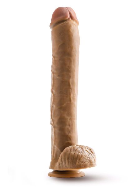 Realistyczne dildo penis duży wielki mega sex 35cm