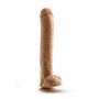 Realistyczne dildo penis duży wielki mega sex 35cm - 4