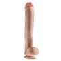 Realistyczne dildo penis duży wielki mega sex 35cm - 2