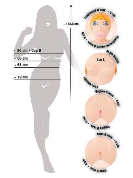 Nadmuchiwana lalka miłosna na prezent kawalerskie - 7