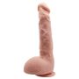 Elastyczne realistyczna skóra dildo 24 cm żylaste - 5