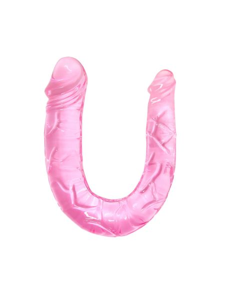 Dildo podwójne do lesbijskiego sexu dwie końcówki 29,8 cm - 2