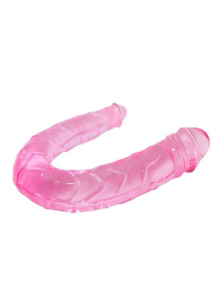 Dildo podwójne do lesbijskiego sexu dwie końcówki 29,8 cm - 4