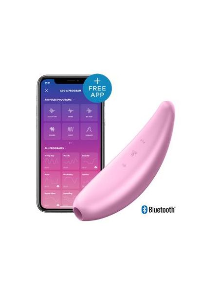 Wibrator dla par Satisfyer Curvy 3+ z aplikacją