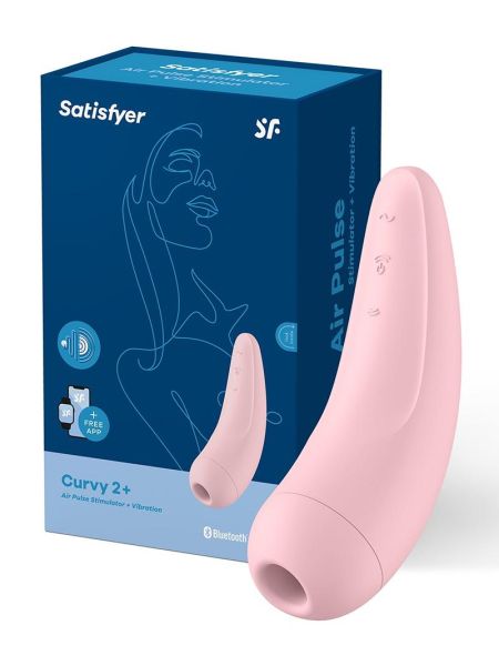 Wibrator dla par Satisfyer Curvy 2+ z aplikacją