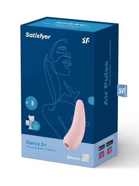 Wibrator dla par Satisfyer Curvy 2+ z aplikacją - 7