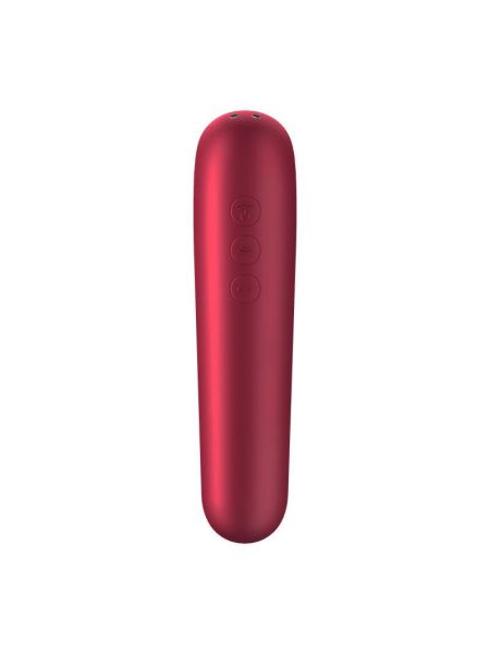 Masażer stymulator łechtaczki Satisfyer Dual Love różowy - 4