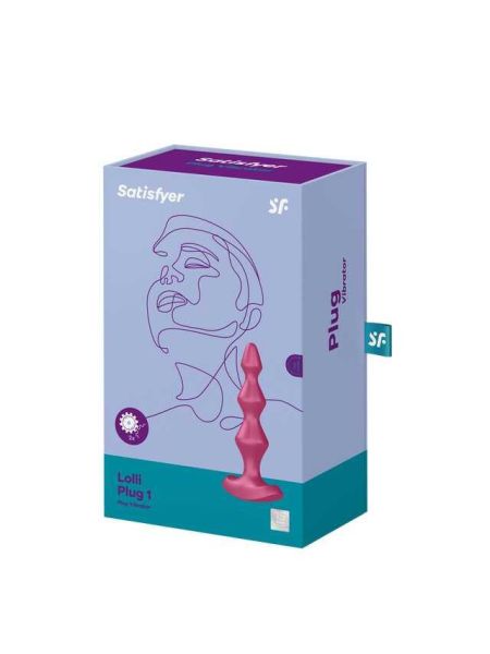 Wibrujący korek analny plug Satisfyer Lolli-Plug 1 - 2