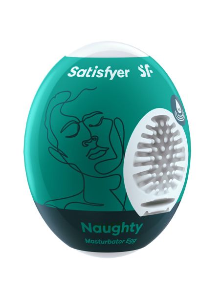 Masturbator żelowe jajeczko Satisfyer Naughty sex