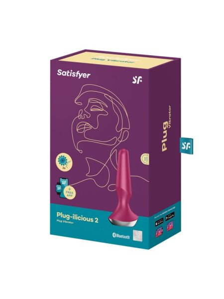 Korek analny wibrujący plug Satisfyer Plug ilicius 2 - 5