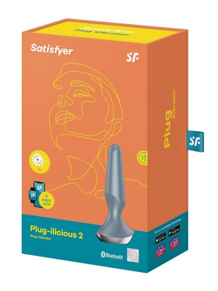 Korek analny wibrujący plug Satisfyer Plug ilicius 2 - 5