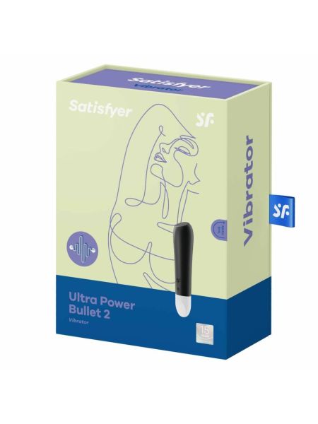 Wibrator stymulator Satisfyer Ultra Power Bullet 2 czarny