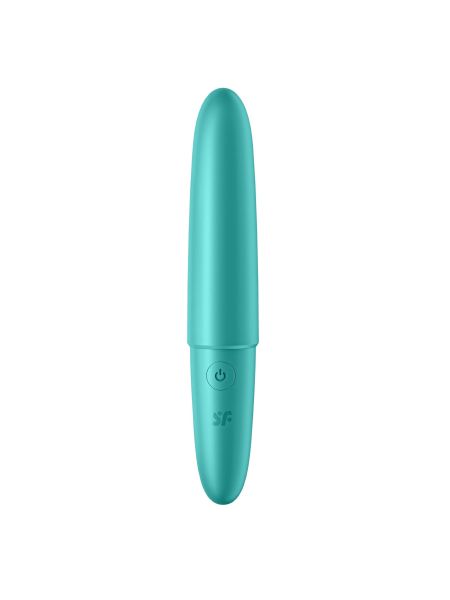 Mini mały wibrator Satisfyer Ultra Power Bullet 6 turkusowy - 6