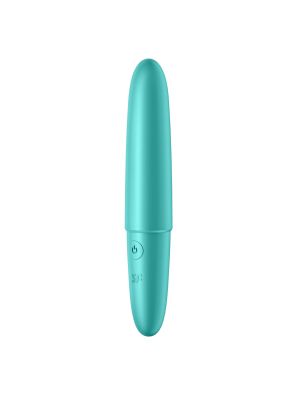 Mini mały wibrator Satisfyer Ultra Power Bullet 6 turkusowy - image 2