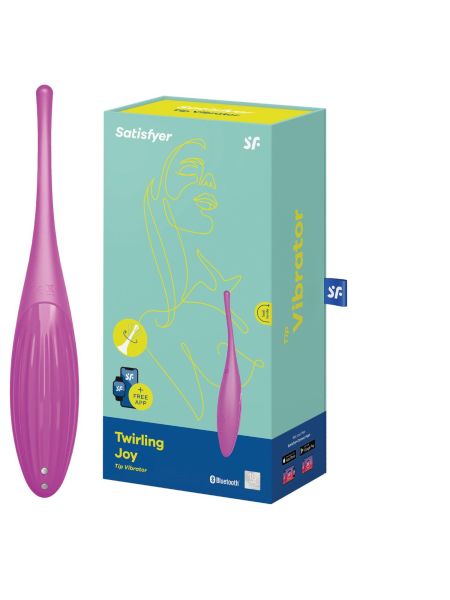 Stymulator łechtaczki Satisfyer Twirling masażer fioletowy