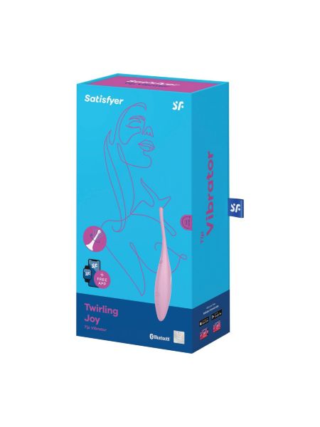 Stymulator łechtaczki Satisfyer Twirling masażer różowy - 4