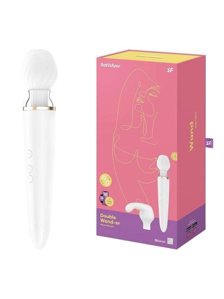 Masażer łechtaczki Satisfyer Double Wand-er APKA - 4