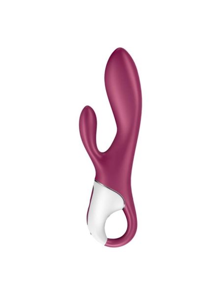 Wibrator króliczek ciepły Satisfyer Heated Affair bordowy - 7