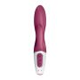 Wibrator króliczek ciepły Satisfyer Heated Affair bordowy - 4