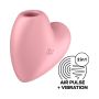 Satisfyer Cutie Heart masażer bezdotykowy wibracje - 8