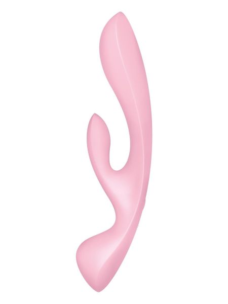 Wibrator króliczek masaż łechtaczki  satisfyer róż - 3