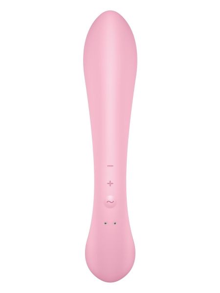 Wibrator króliczek masaż łechtaczki  satisfyer róż - 4