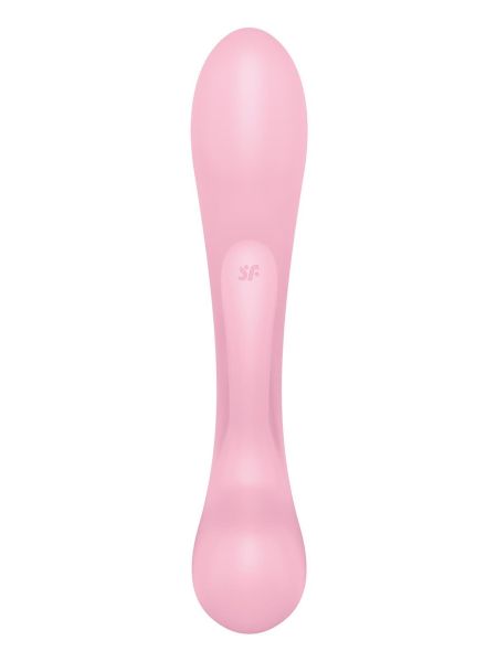 Wibrator króliczek masaż łechtaczki  satisfyer róż - 6