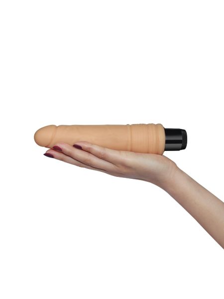 Wibrator realistyczny penis z wibracjami 20 cm - 4