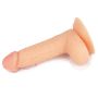 Gruby penis wyżyłowany  z przyssawką dildo 18 cm - 11