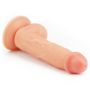 Penis wyżyłowany gruby z przyssawką dildo 18 cm - 7