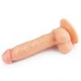 Penis giętki żyły gruby z przyssawką dildo 20 cm - 6