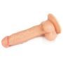 Penis giętki żyły gruby z przyssawką dildo 20 cm - 13