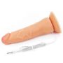 Zestaw majtki strap-on z wibrującym dildo 19cm - 12