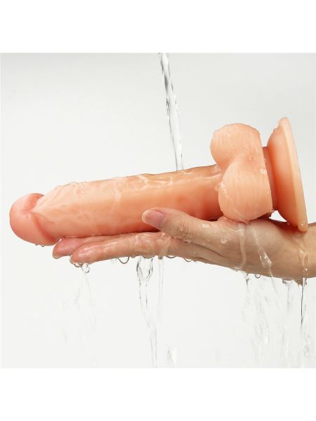 Zestaw majtki strap-on z wibrującym dildo 20cm - 15